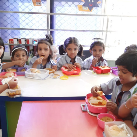 Neo Kids Food Day  (Pav Bhaji)