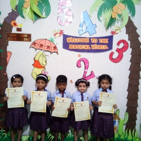Budding Poet Competition Winners Of Jr Kg