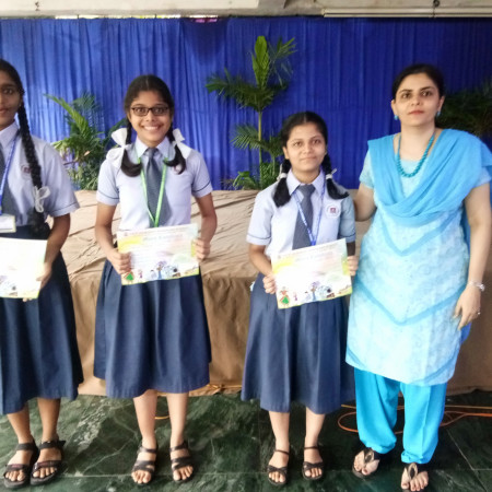 Hindi Handwriting Competition Winners